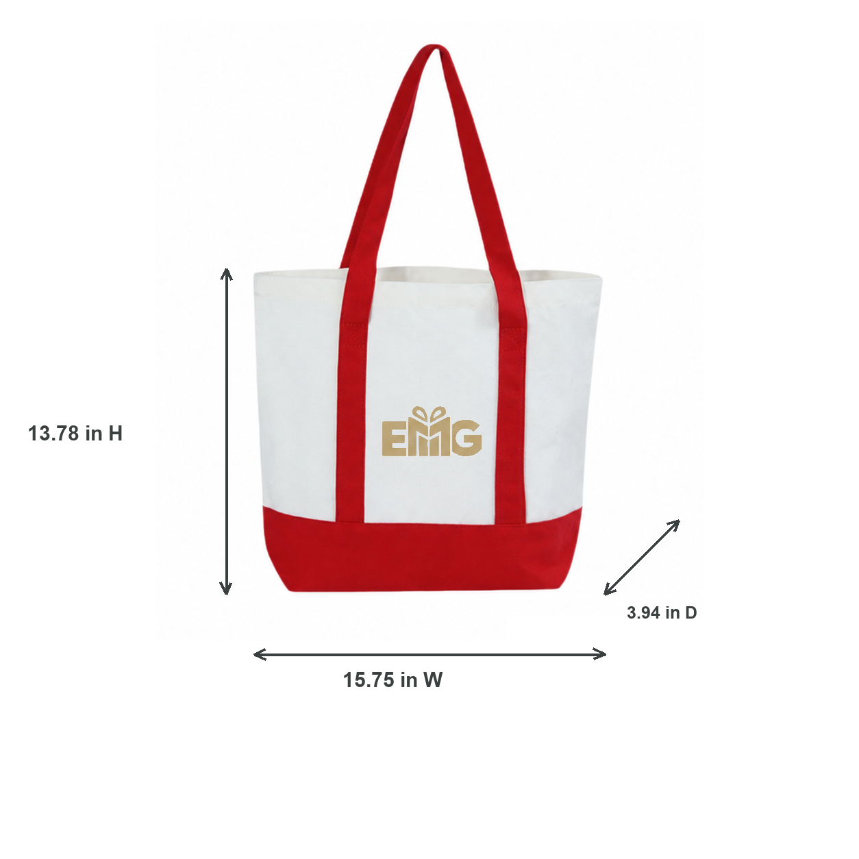 12 oz Canvas Tote view 2