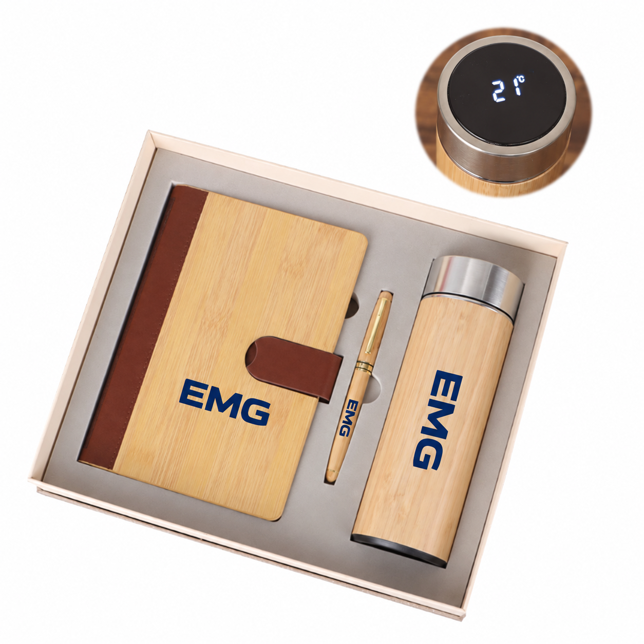Tumbler and Notebook Kit - Branded Hydration Essential view 2