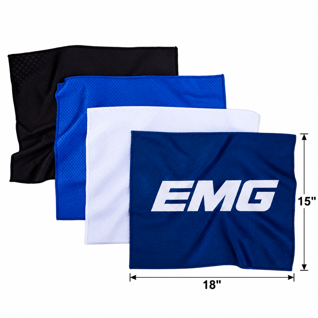 15-inch x 18-inch Sublimated Microfiber Rally Towel - Wellness Program Essential view 2