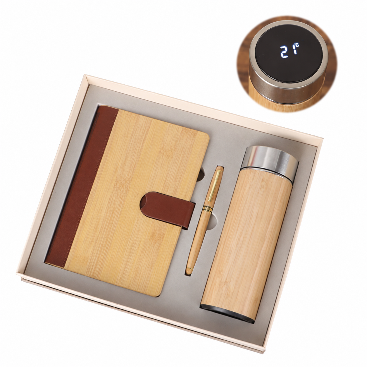 Tumbler and Notebook Kit - Branded Hydration Essential