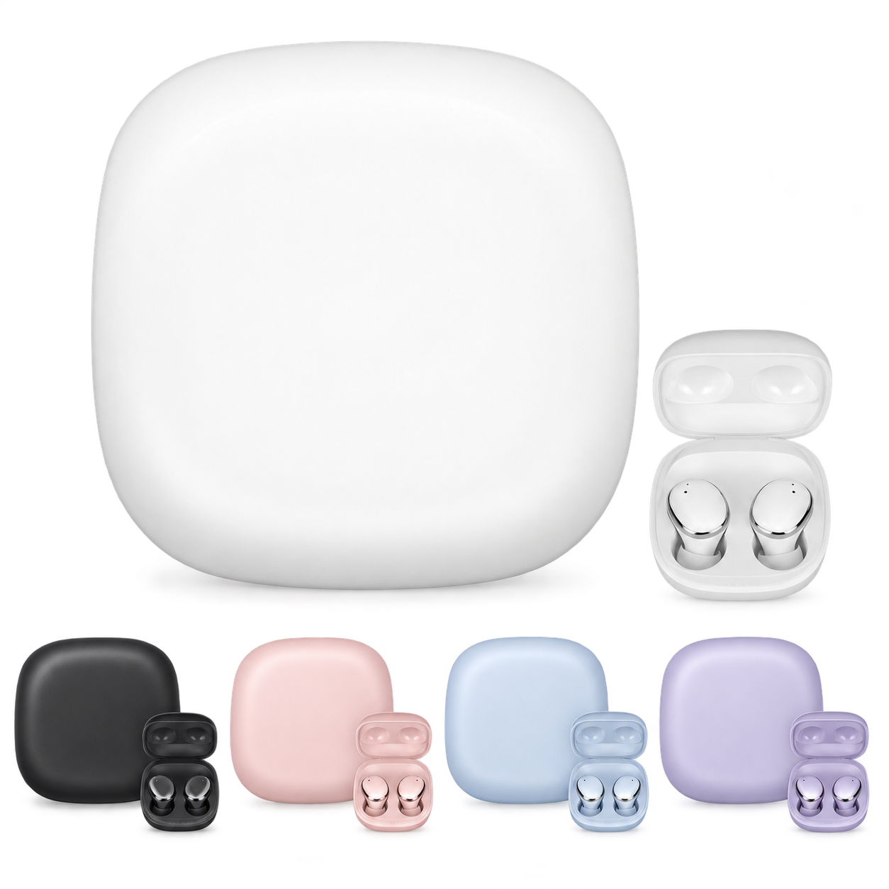Bean-Style True Wireless Earbuds with Noise Cancellation - Tech & Onboarding Gift