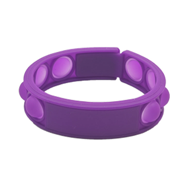 New Silicone Press Pop/Bubble Fidget Bracelet - Wellness Program Essential view 8