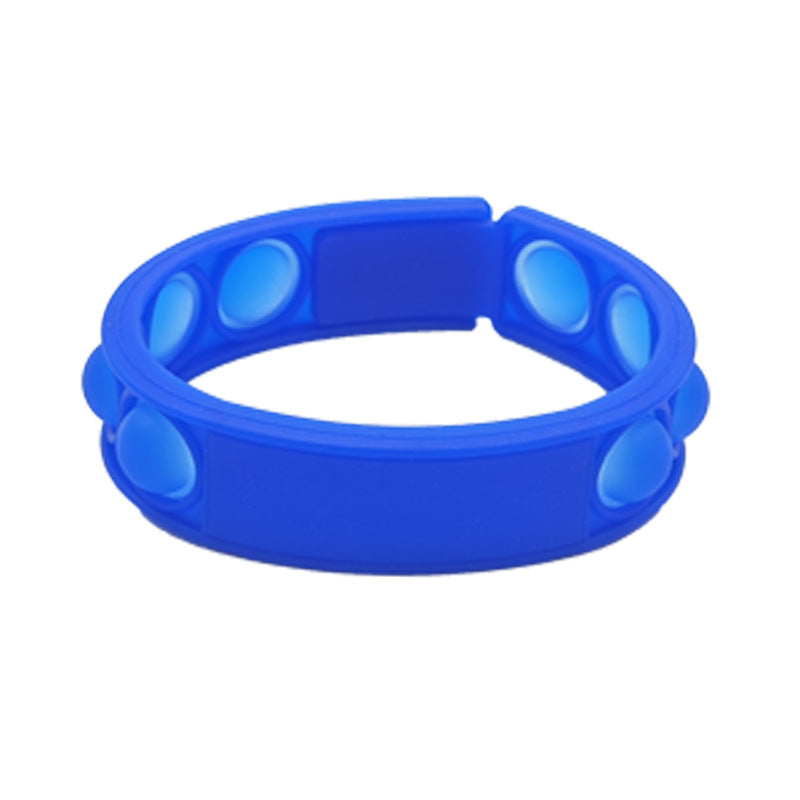 New Silicone Press Pop/Bubble Fidget Bracelet - Wellness Program Essential view 10