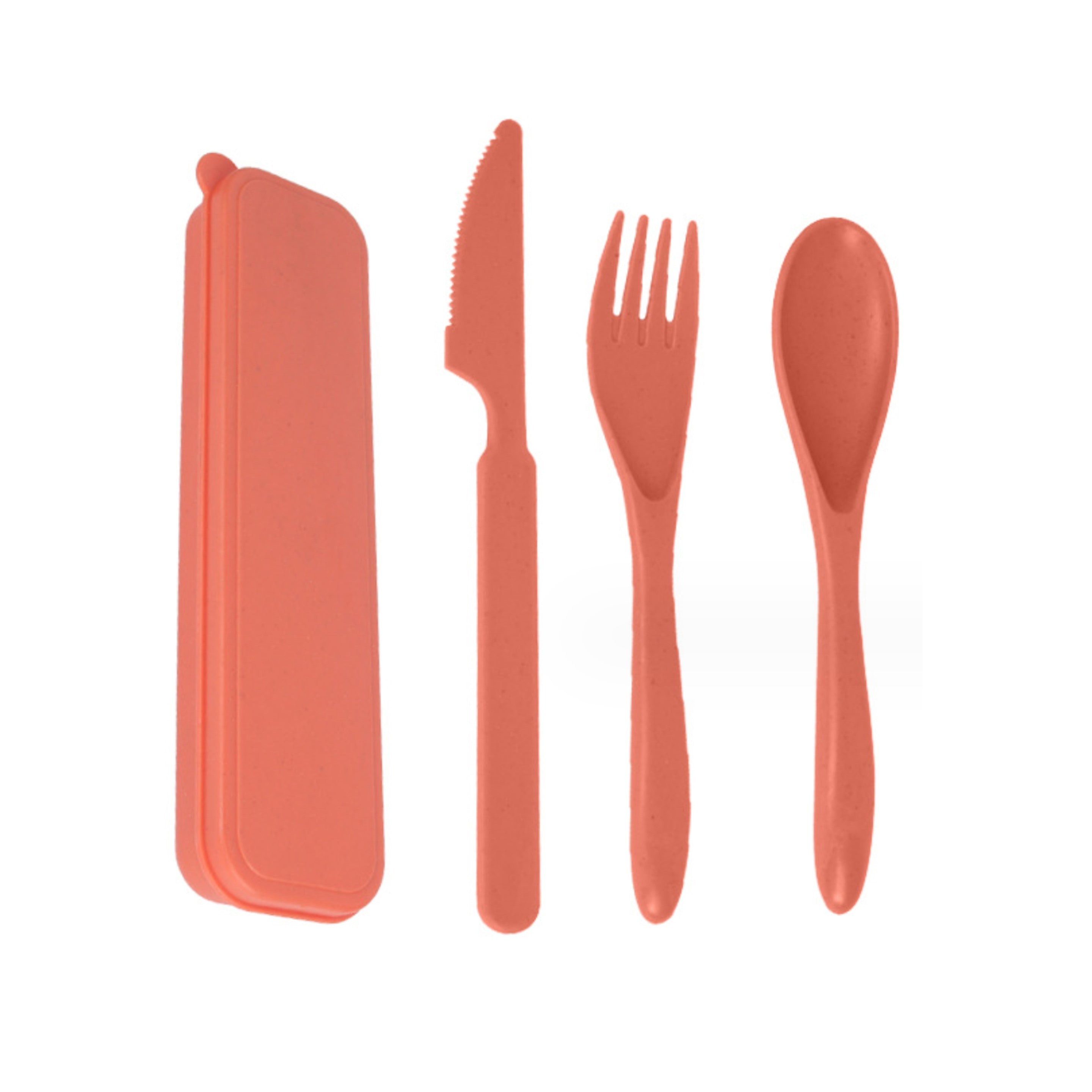 Portable Wheat Straw Cutlery Set - Sustainable Campaign Essential view 8