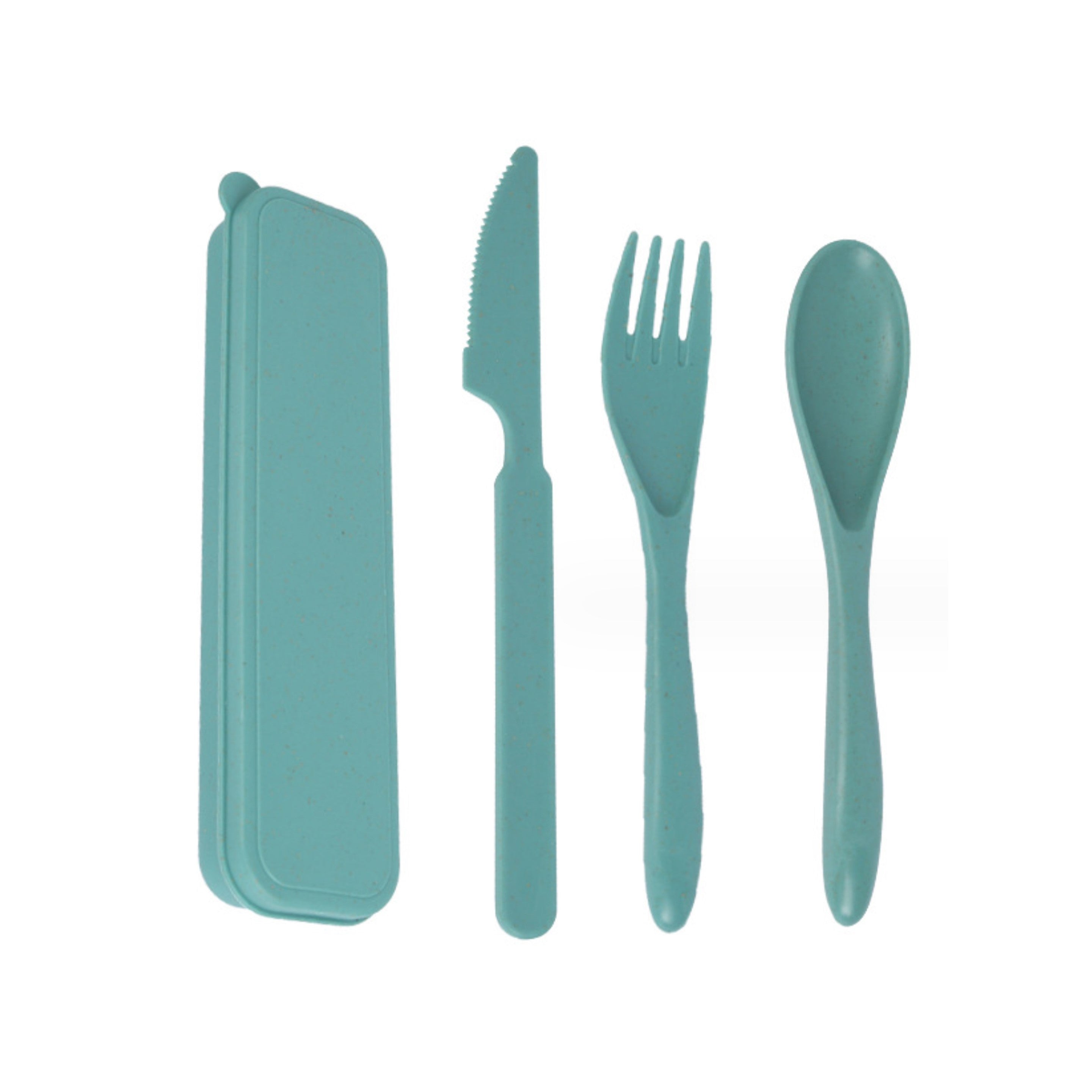 Portable Wheat Straw Cutlery Set - Sustainable Campaign Essential view 9