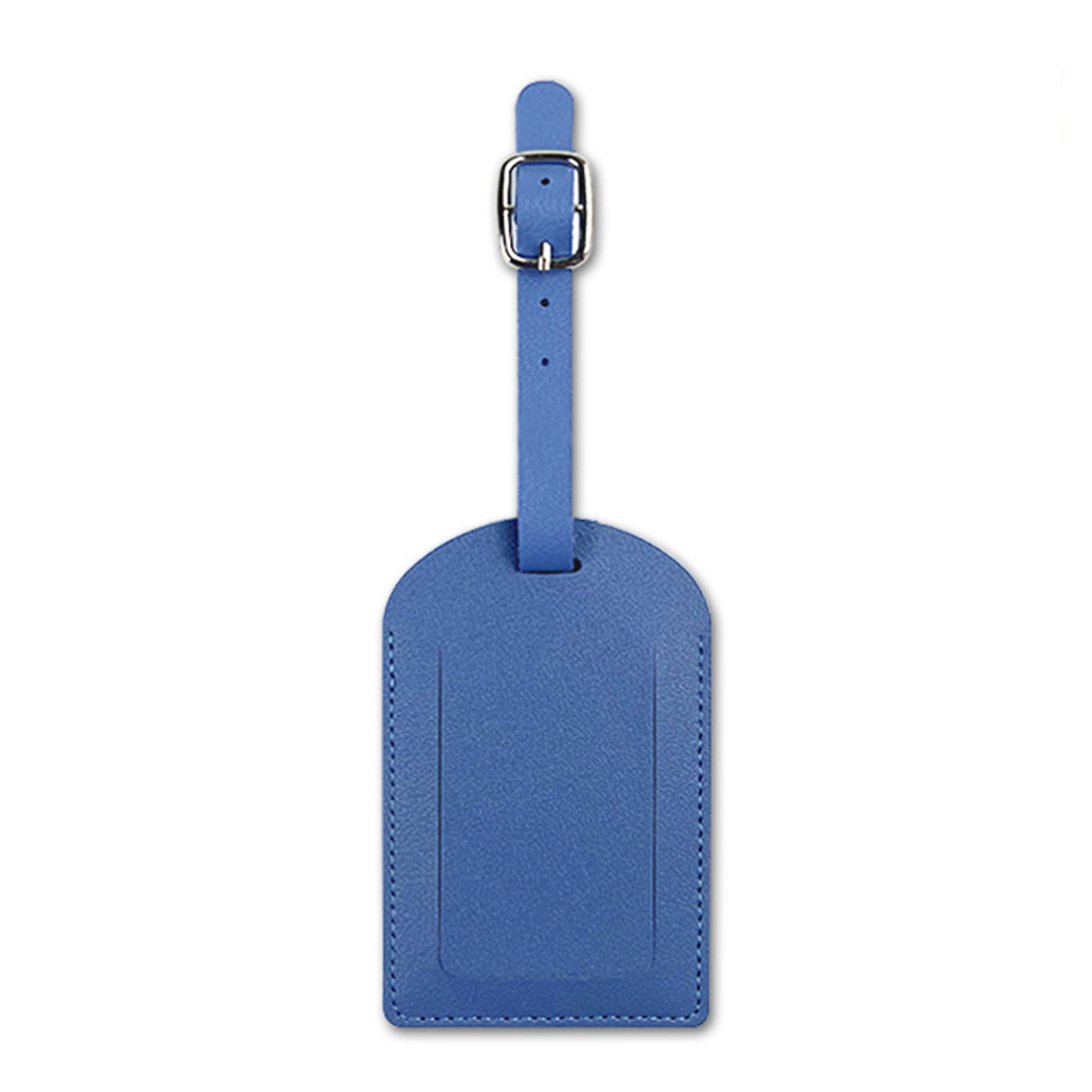 Debossed PU Leather Luggage Bag Tags view 6