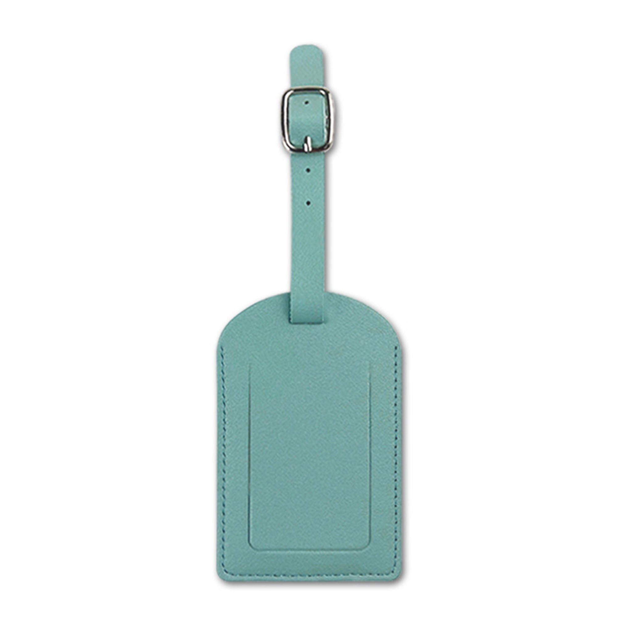 Debossed PU Leather Luggage Bag Tags view 7