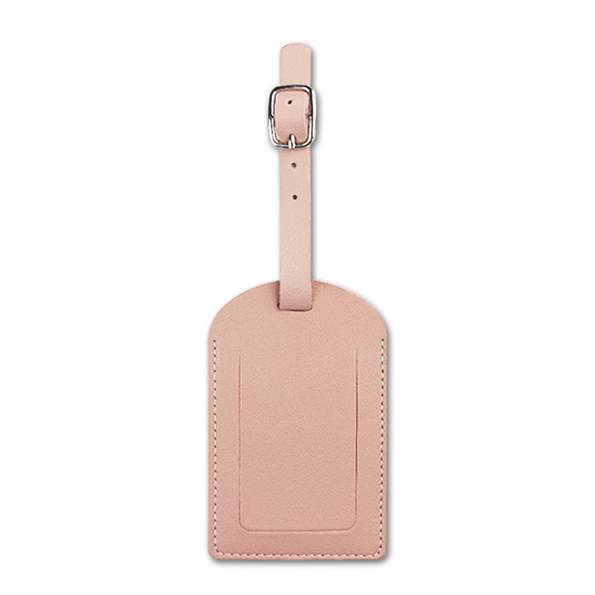 Debossed PU Leather Luggage Bag Tags view 8