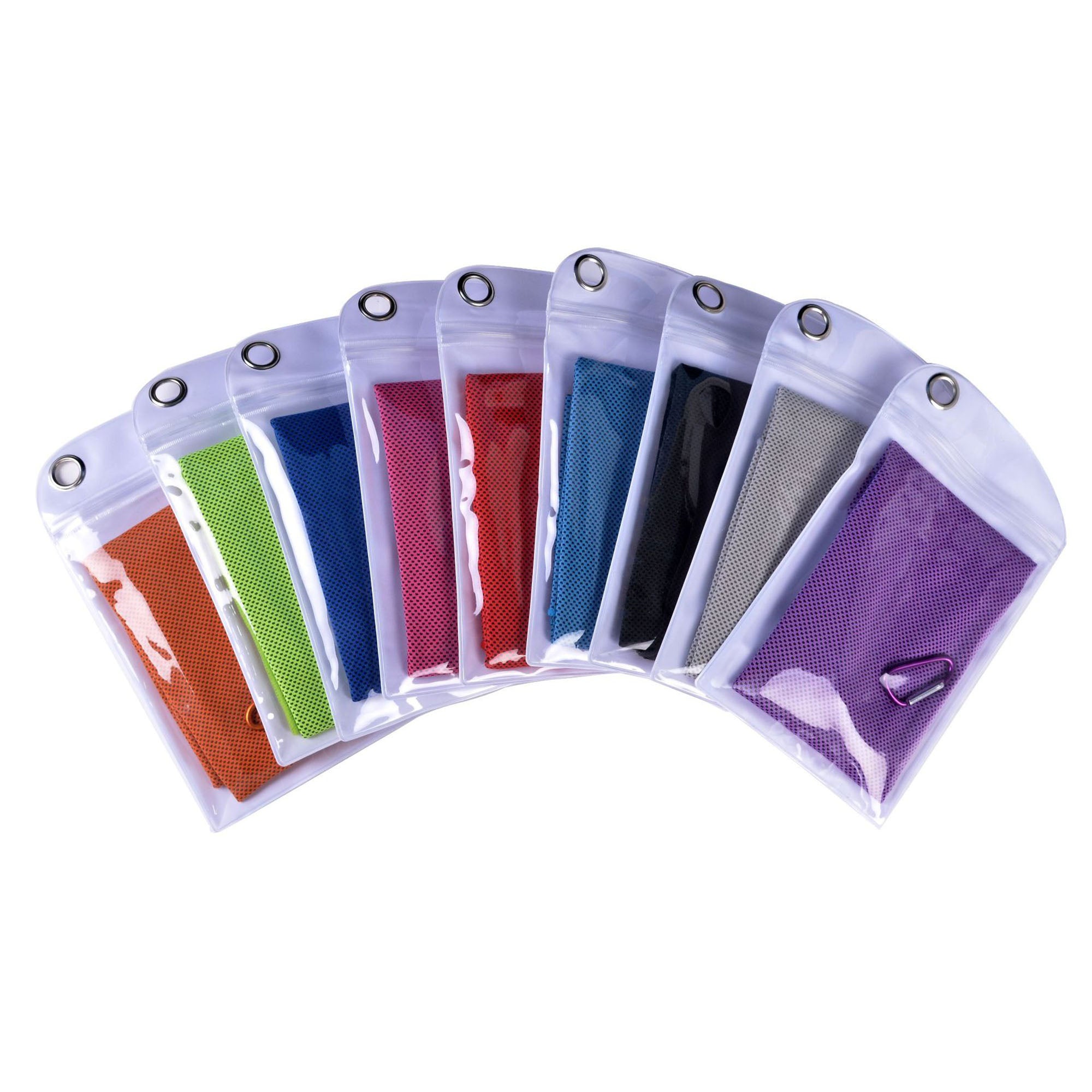 Breathable Cooling Towel with PVC Pocket - Wellness Program Essential view 2