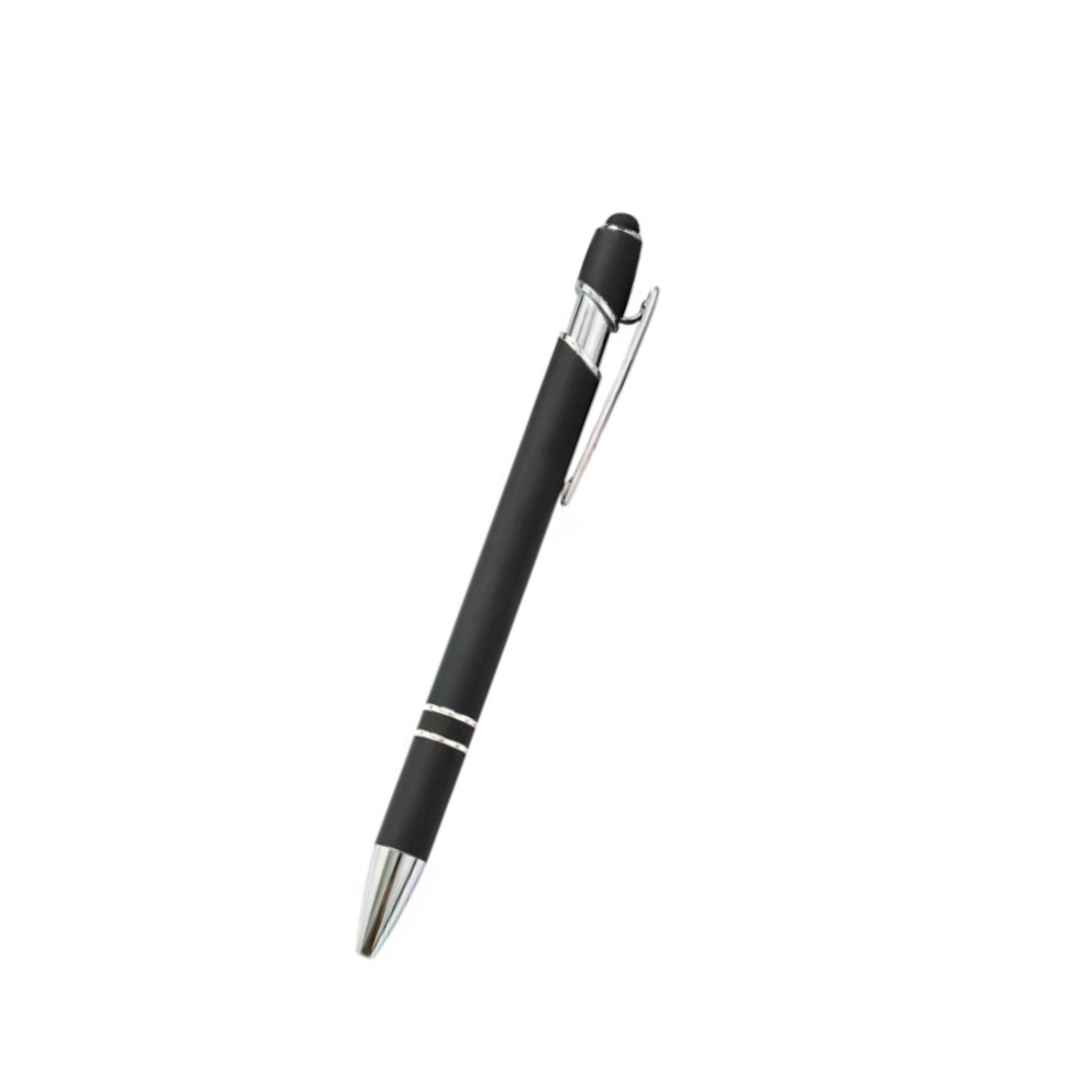Soft Touch Aluminum Incline Stylus Pen - Branded Office & Event Essential view 5