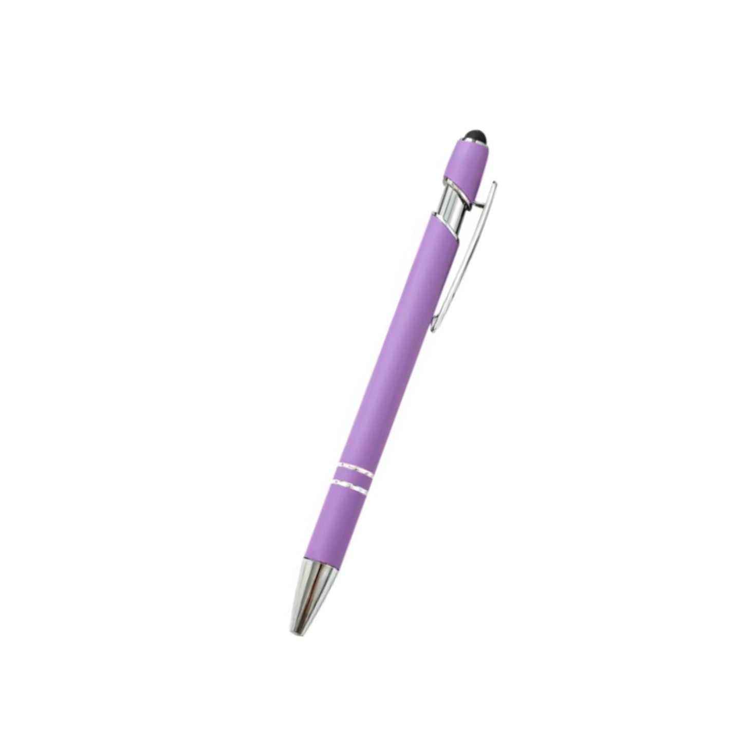 Soft Touch Aluminum Incline Stylus Pen - Branded Office & Event Essential view 13