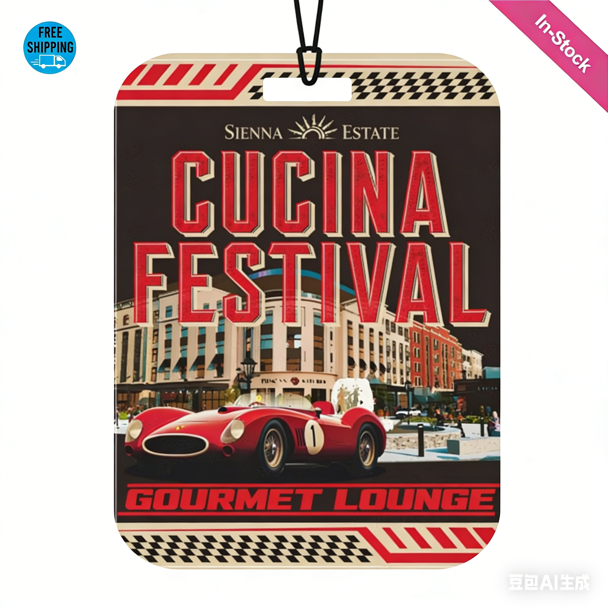 Full Color PVC Event Credential Badge (5"x3") - High-Impact Branded Giveaway