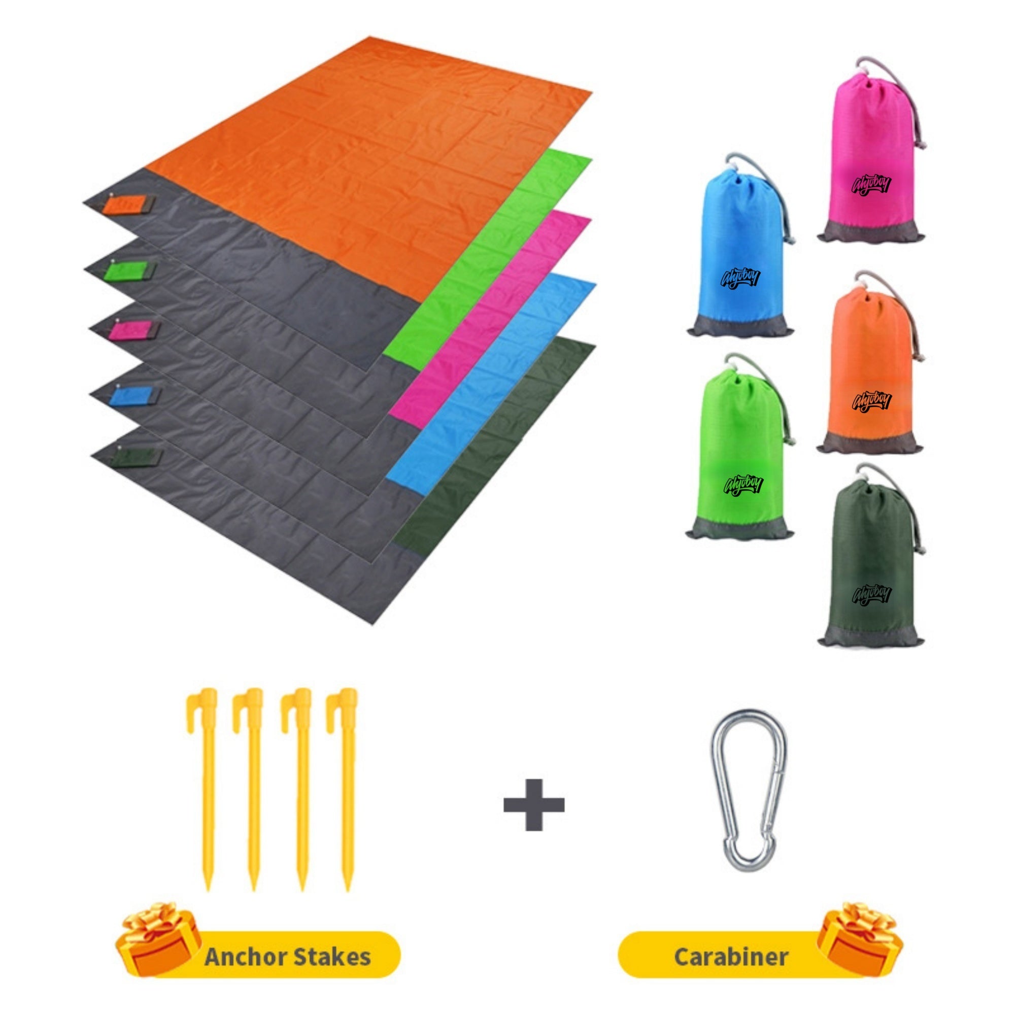 Extra Large Beach Mat Outdoor Blanket - Seasonal Branded Gift
