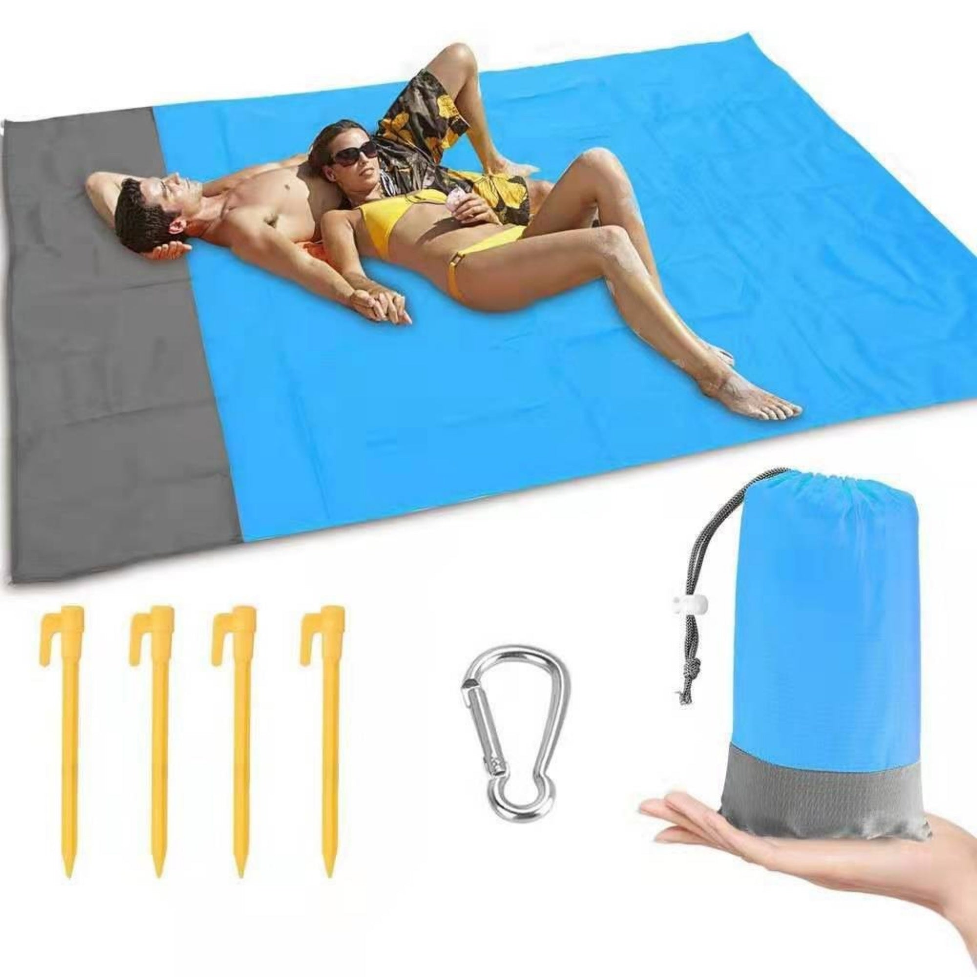 Extra Large Beach Mat Outdoor Blanket - Seasonal Branded Gift view 2