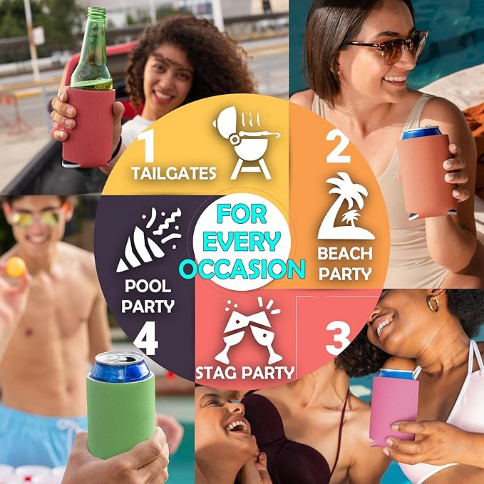 Can Cooler Sleeves - Branded Hydration Essential view 3
