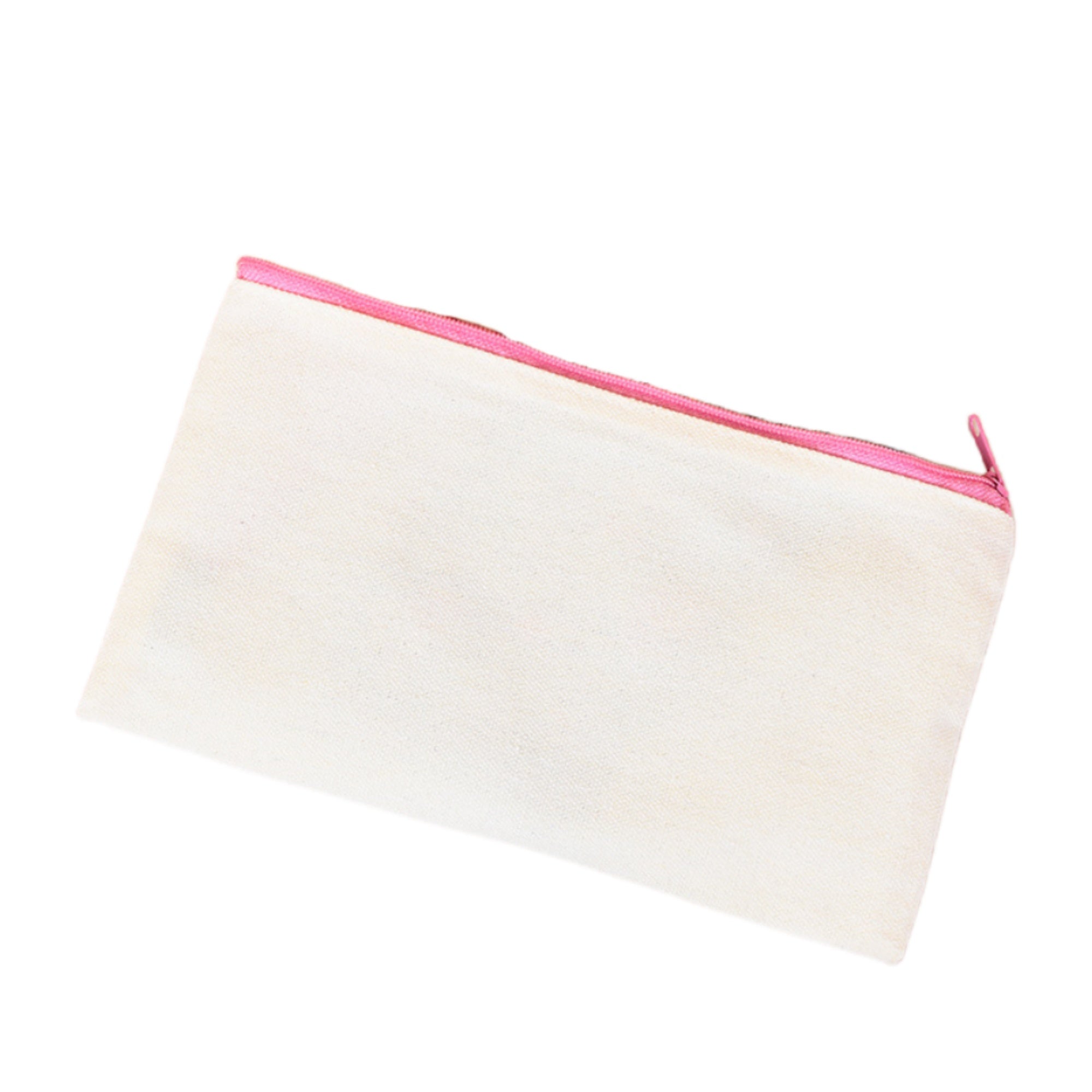 10 OZ Canvas Cosmetic Bag Pencil Pouch - OCEAN view 8