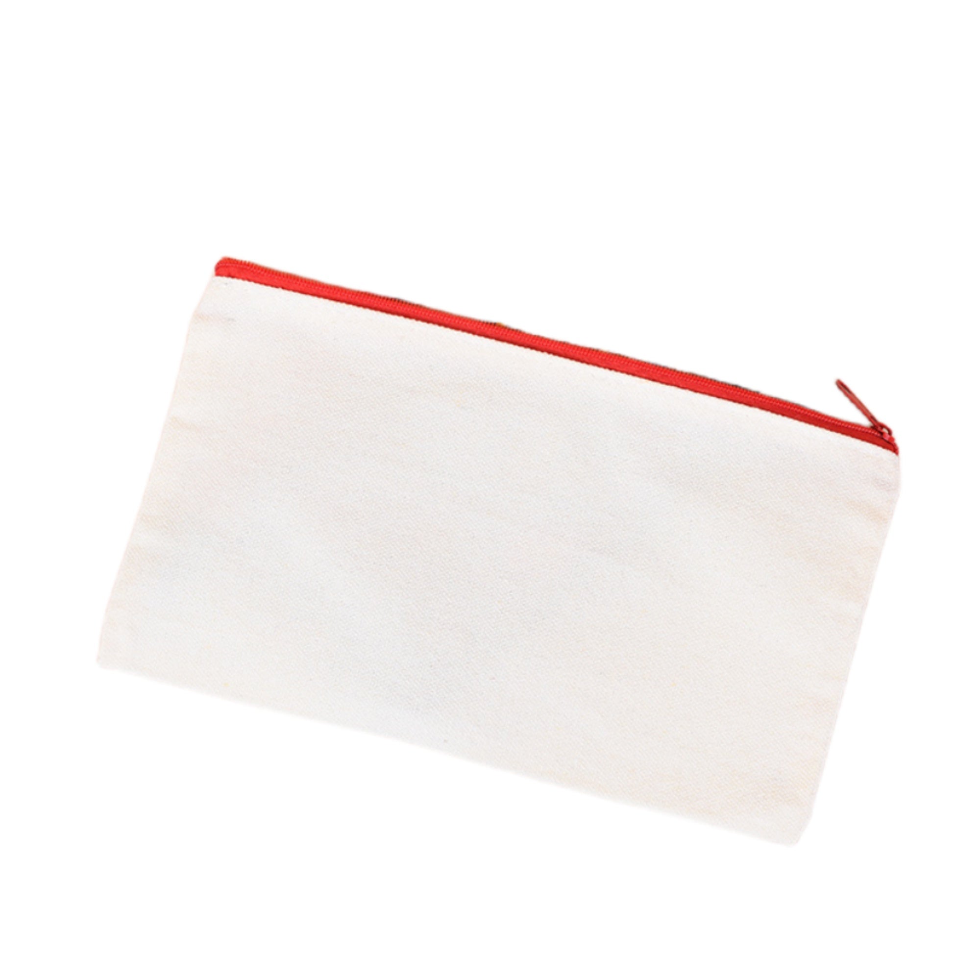10 OZ Canvas Cosmetic Bag Pencil Pouch - OCEAN view 9