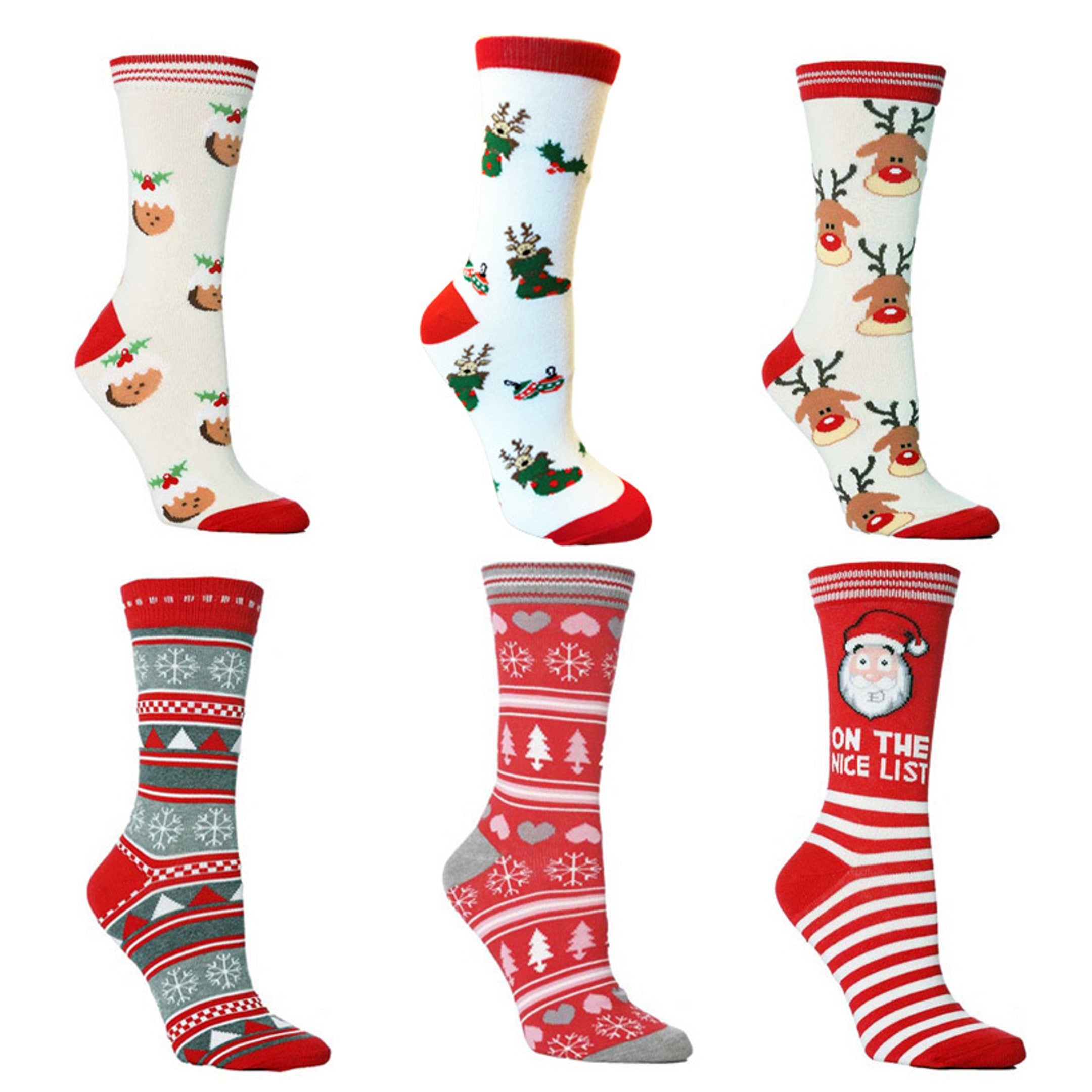Custom Knit Cotton Crew Jacquard Socks - Team & Event Branding Essential view 4