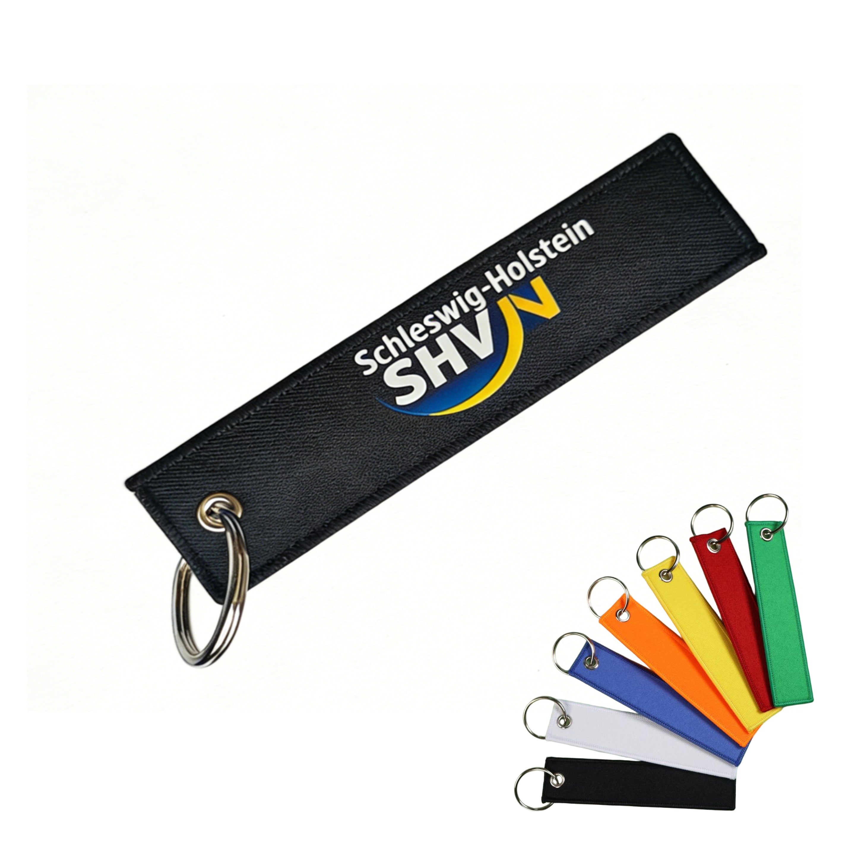 Woven Luggage Keychain Tag