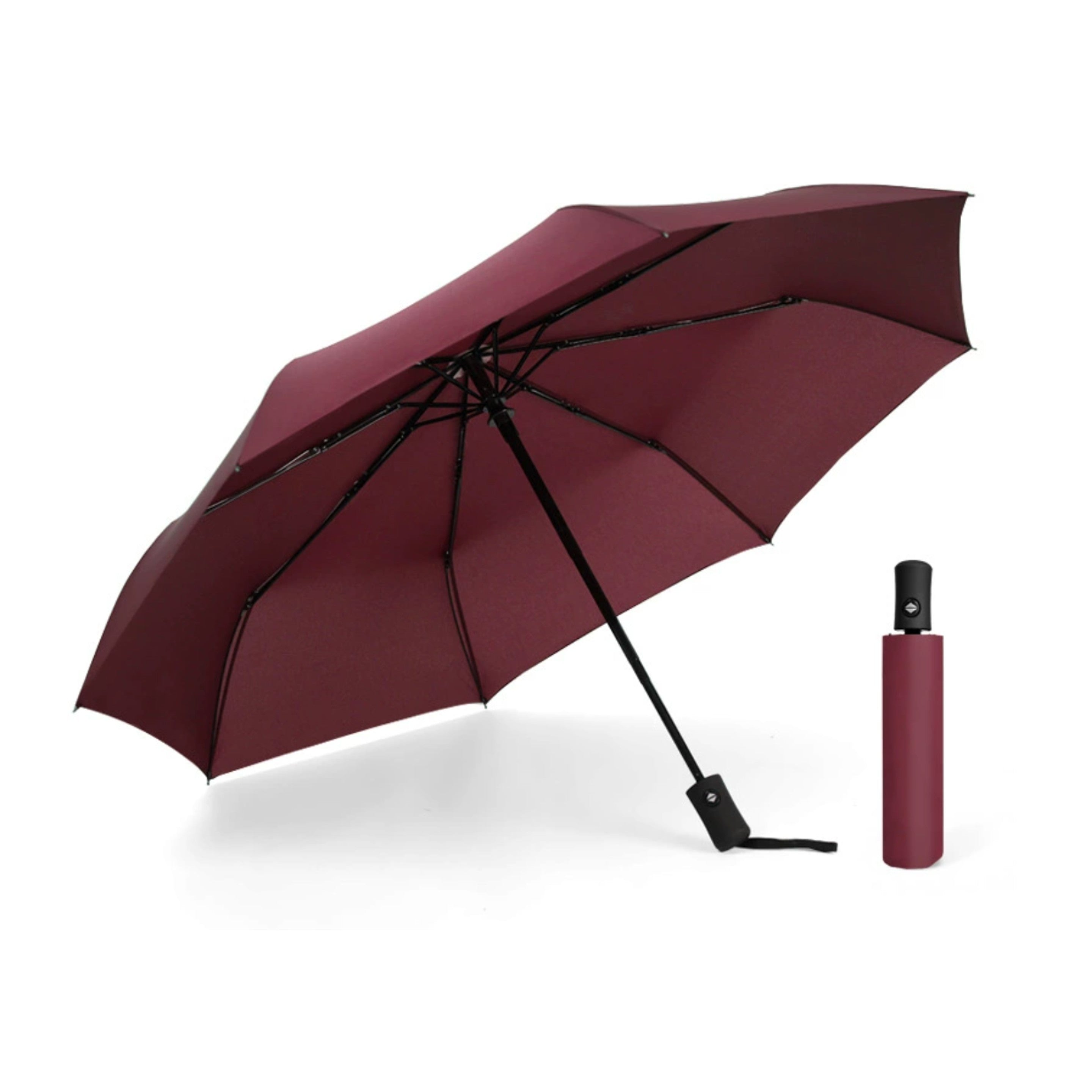 42" Arc Auto Open Folding Umbrella - Seasonal Branded Gift view 6